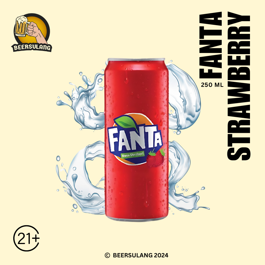 

Fanta Strawbery Kaleng 250ml