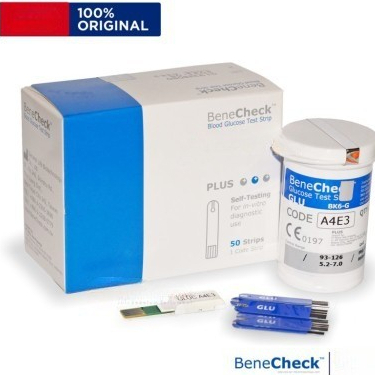 Strip Gula Darah Glucose BeneCheck BENECHECK BENECHEK Refill Gula Darah