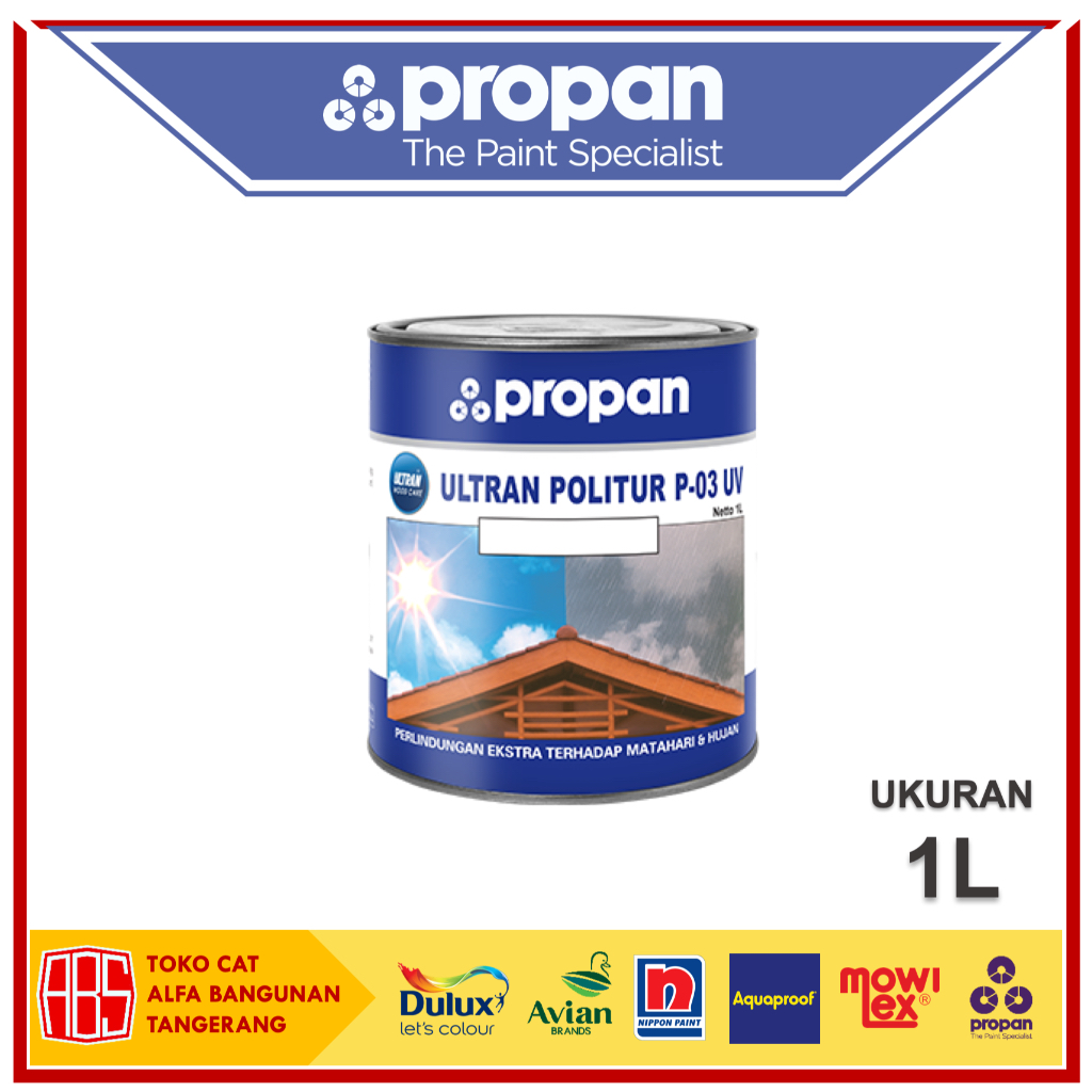 Propan Ultran Politur 1L (P-03 UV) - Politur Kayu