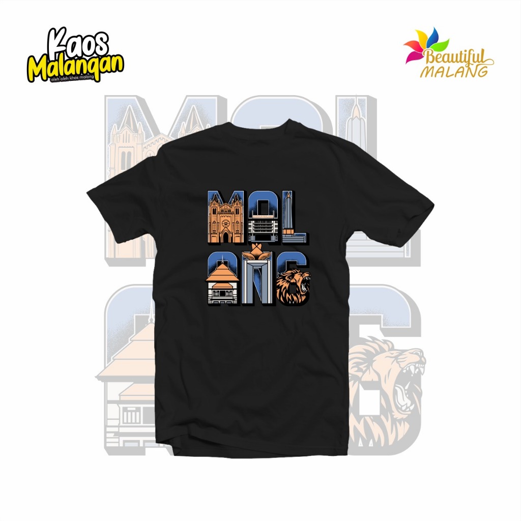 [ TERBARU ] KAOS KHAS MALANG / KAOS MALANGAN 127 - MALANG ICON
