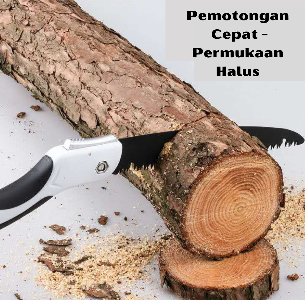 Gergaji Kayu, Gergaji Lipat Kompak, Tipe Anti Karat 30Cm, Mata Gergaji Lipat Anti Karat 30Cm,