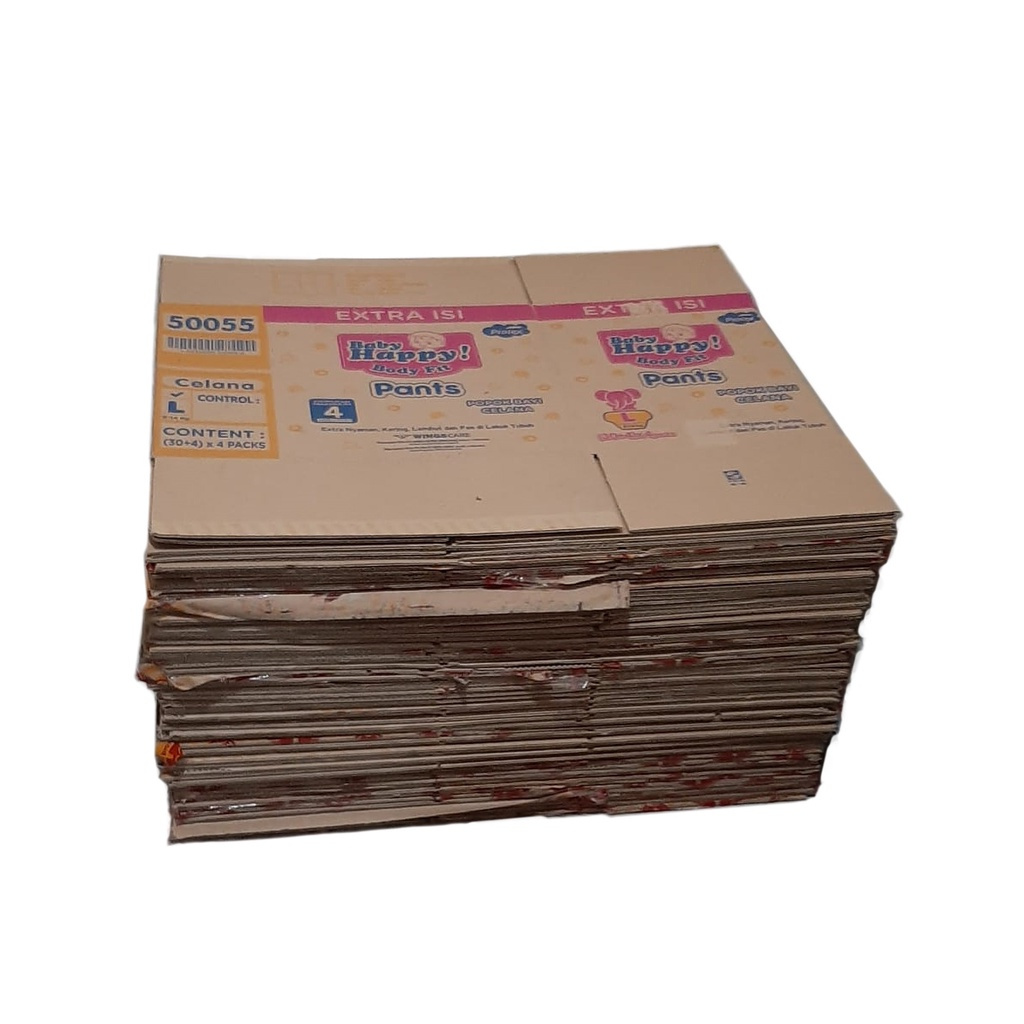 

Kardus Baru Super Jumbo kondisi 95% Untuk Pindahan Packing Baju