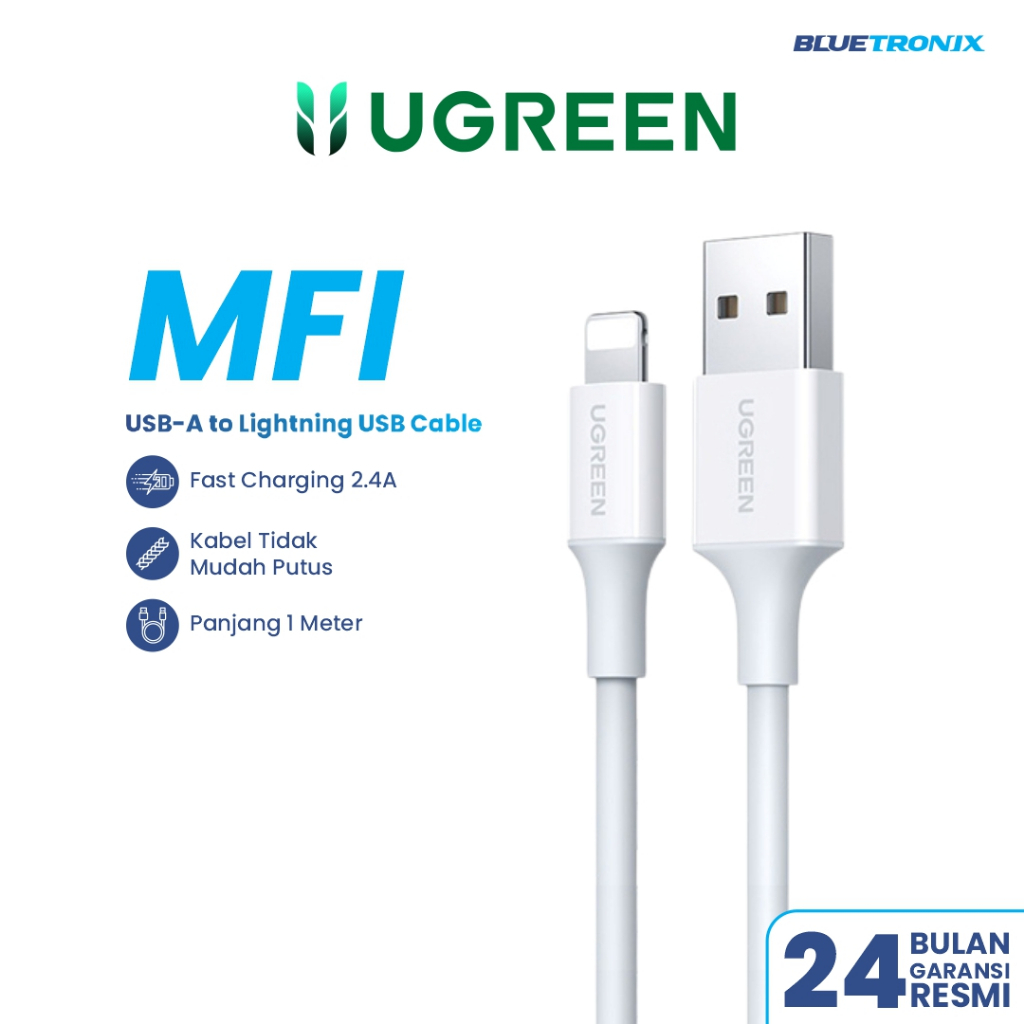 UGREEN Kabel Charger iPhone MFI Fast Charging