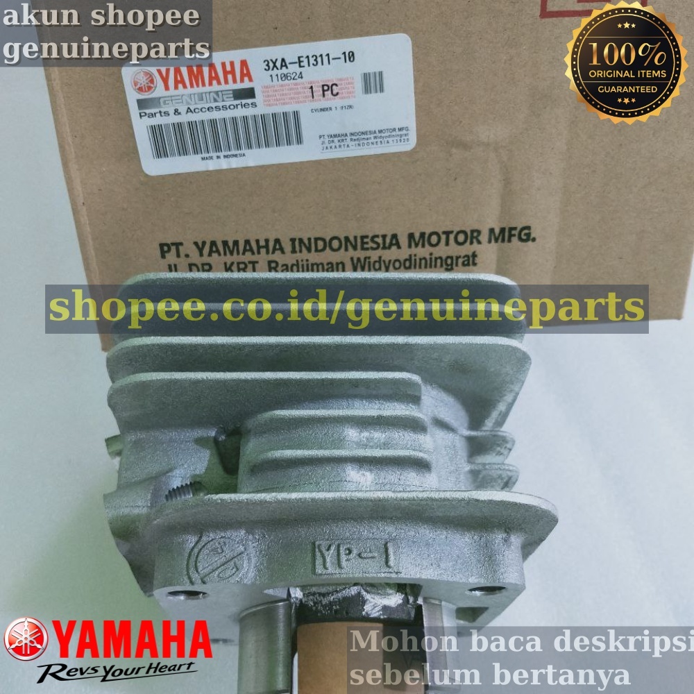 BLOK SEHER BURING BORING YP1 F1ZR FIZR. FORCE 1. F1Z. ORIGINAL YAMAHA