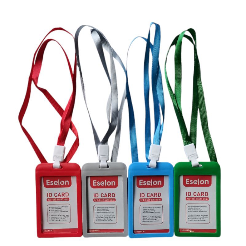 

Id card + tali eselon / tempat id card plastik dan tali