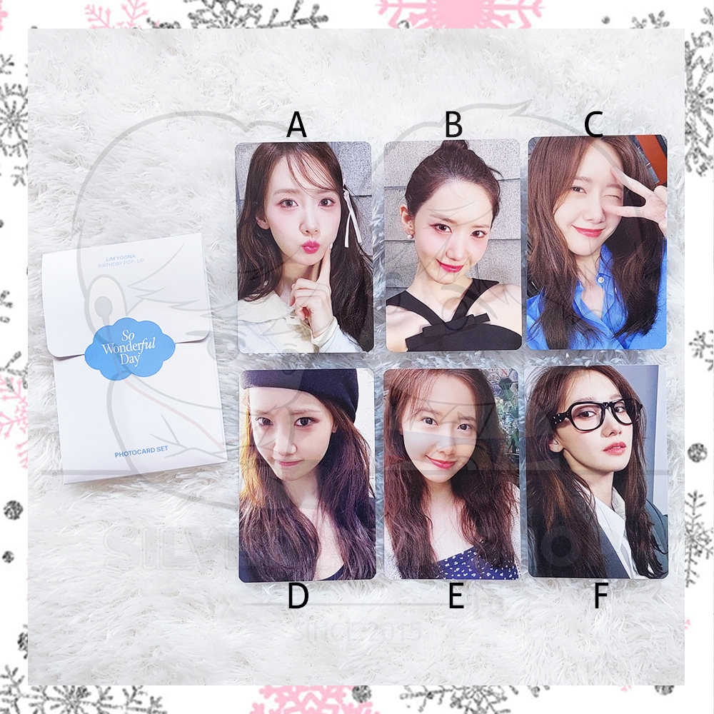 [READY STOCK] SHARING YOONA BIRTHDAY POP UP PHOTOCARD SET SNSD GIRLS GENERATION