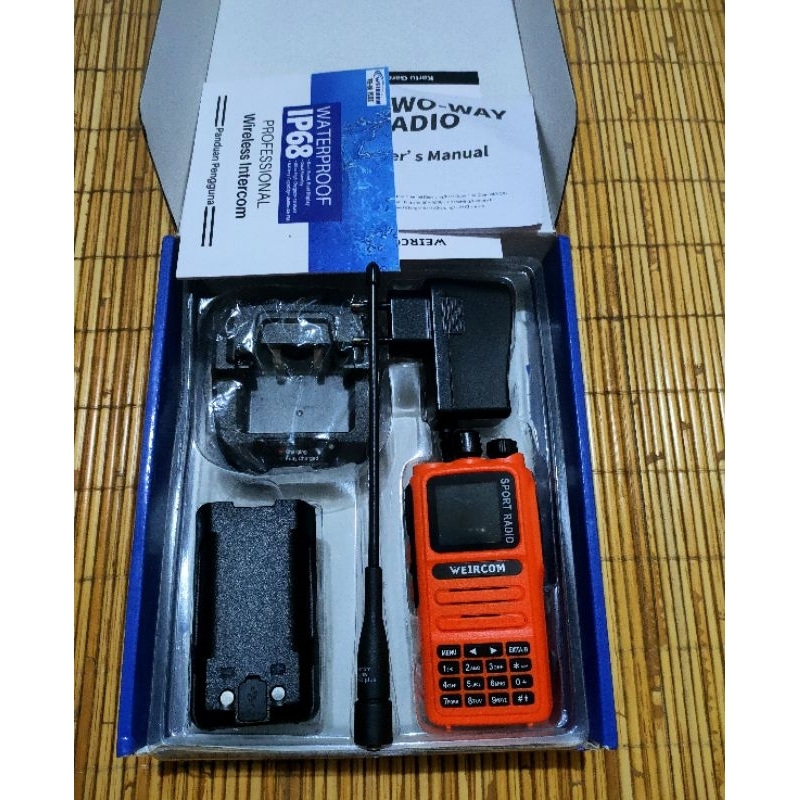 WEIRCOM SPORT RADIO 6 BAND ORIGINAL 10 Watt