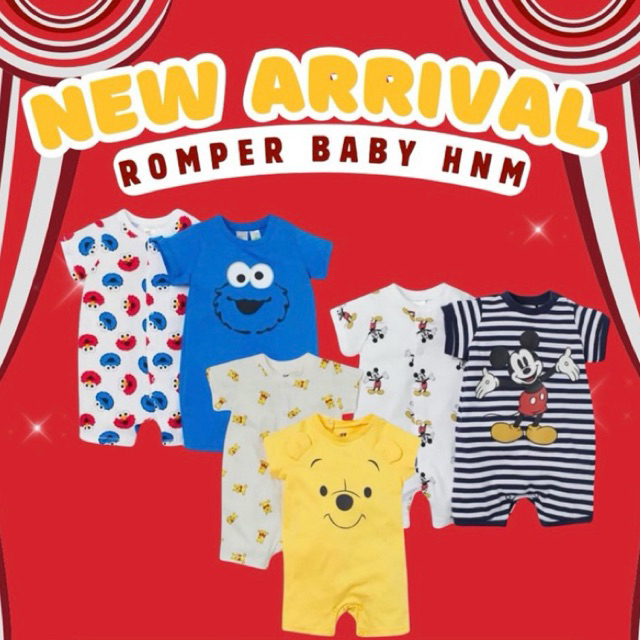 Romper bayi HnM boy & girl