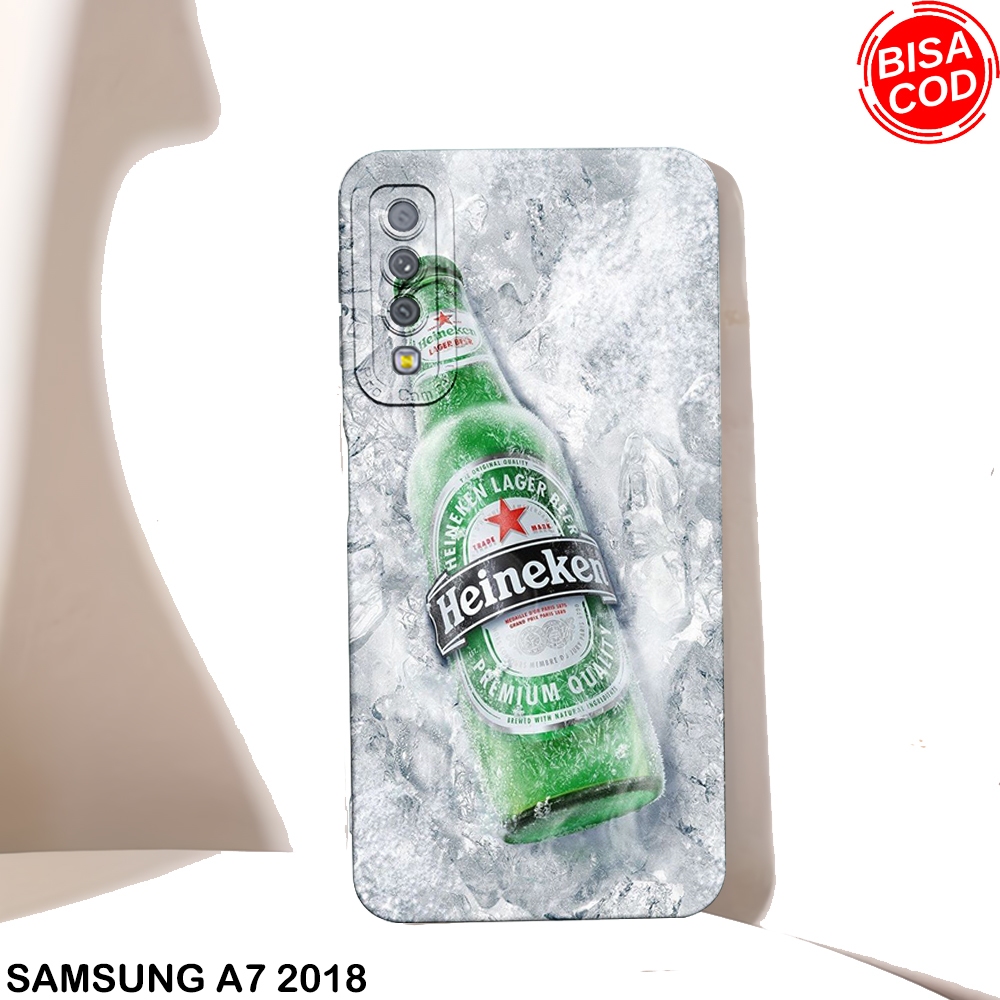 Case Samsung A7-2018 - Casing Samsung A7 2018 - Case Hp - Casing Hp Softcase - Samsung A7 2018 - Sil