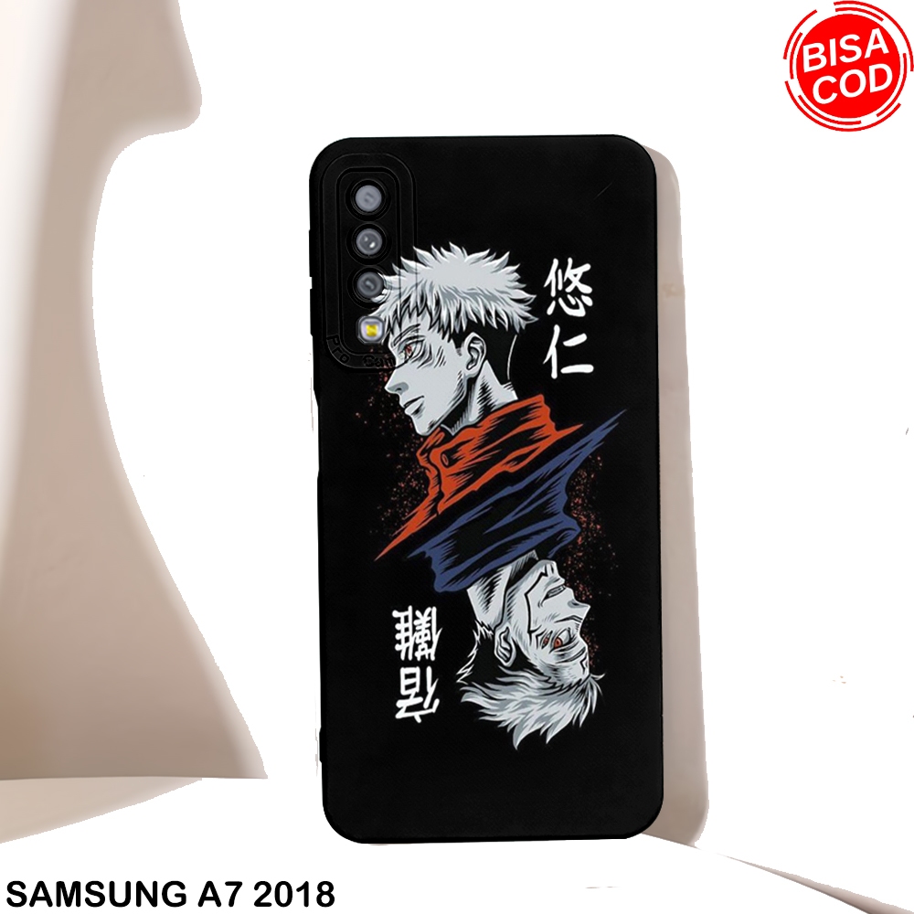 Case Samsung A7-2018 - Casing Samsung A7 2018 - Case Hp - Casing Hp Softcase - Samsung A7 2018 - Sil