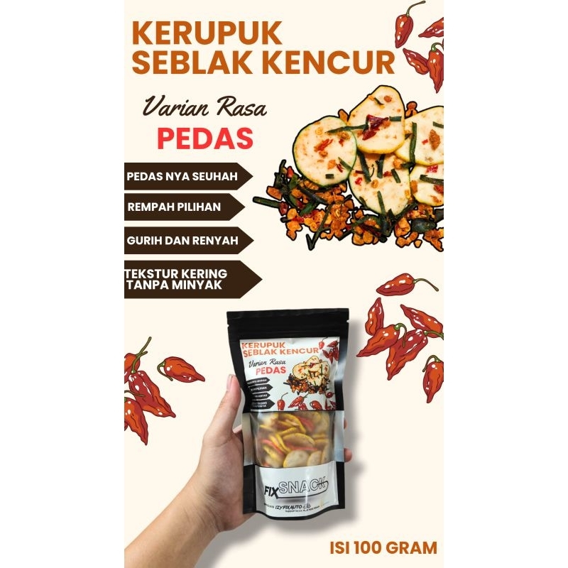 

Kerupuk Seblak Kencur By izy fix auto