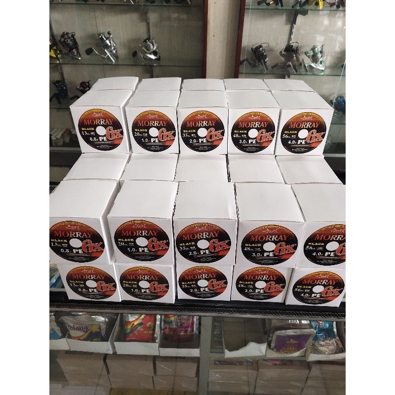 Senar Pancing Pe MORRAY X-6 50M BLACK