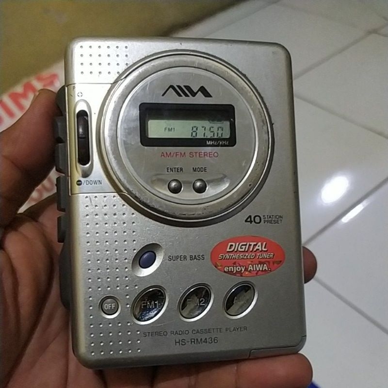 Walkman Aiwa HS-RM436