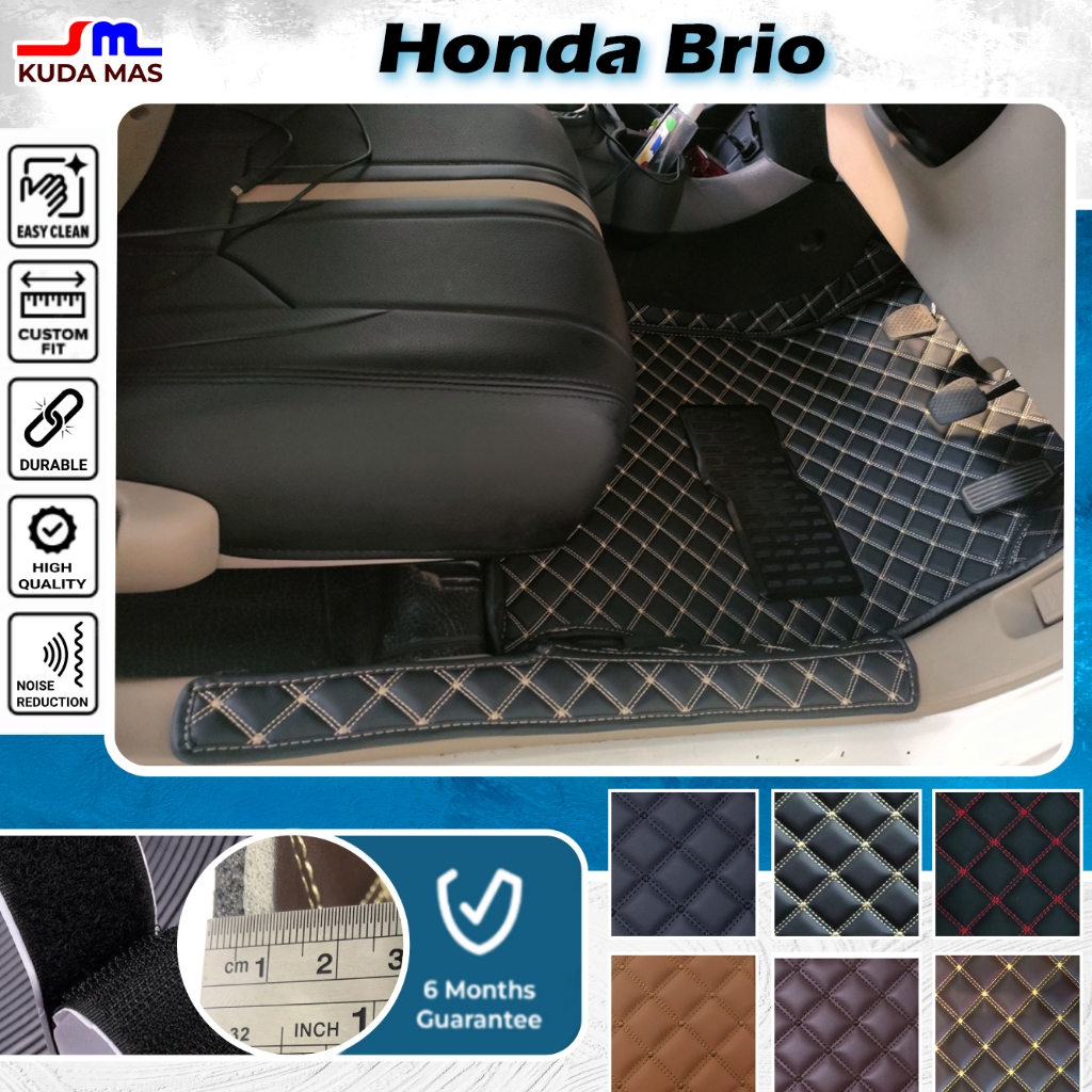 KARPET MOBIL HONDA BRIO 7D PREMIUM 2017-2024