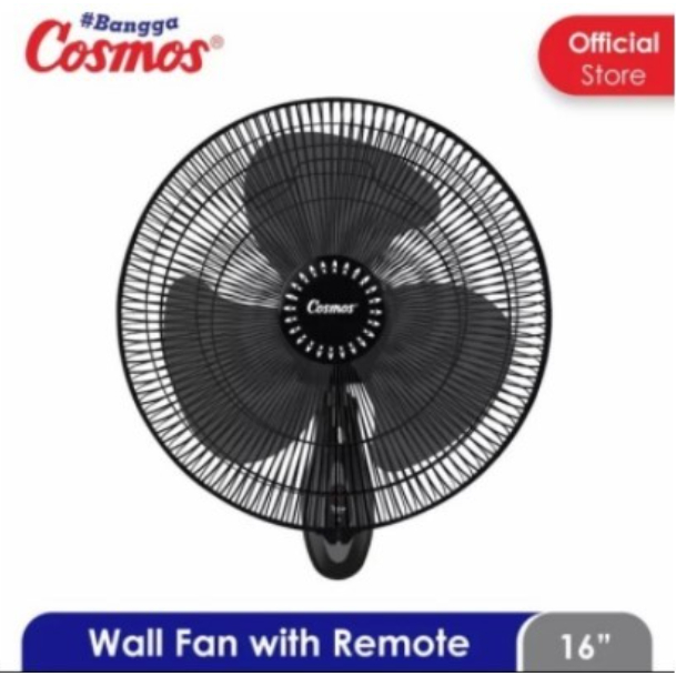 Cosmos Kipas Angin Dinding 16" Remote Wall Fan Remote 16Inch 16-WFGR 16" 16WFGR 16 WFGR
