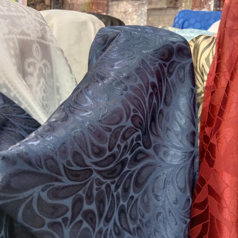 Bahan Kain Jaguar Silk Motif Premium