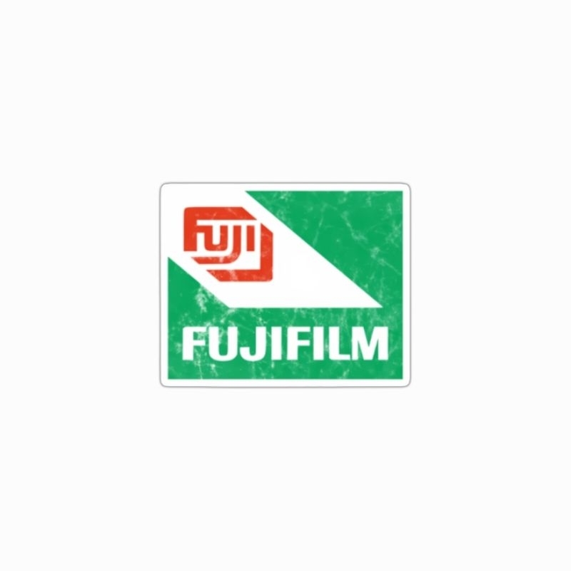 

sticker Fujifilm rounded retro camera logo brand photography stiker