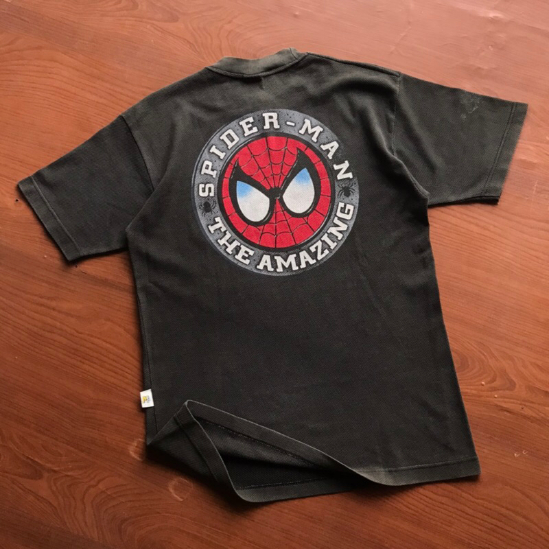 Kaos Marvel The Amazing Spider-Man tag Moving Blue