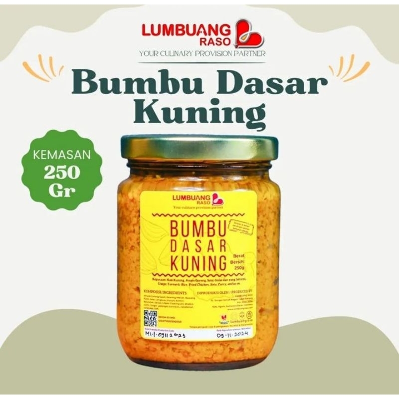 

Bumbu Dasar Kuning/Bumbu Masak Instan/Bumbu Dasar Masak 250 gr dan 120 gr