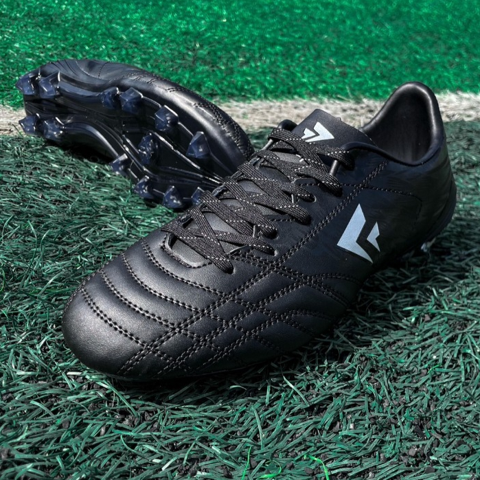 SEPATU SEPAK BOLA SEVSPO GARUDA BLACK SILVER ORIGINAL BISA COD