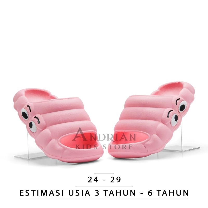 0074, sandal irsoe, sandal irsoe anak, sandal irsoe ulat, sandal irsoe anak cewek,sandal irsoe kokop