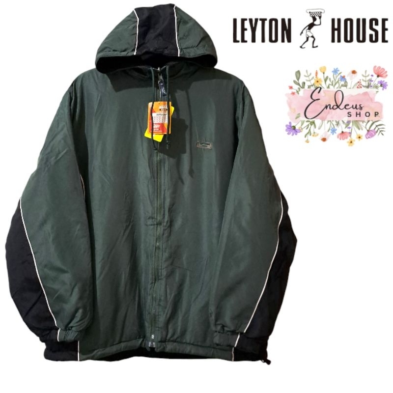 (NEW) JAKET WINDBREAKER COWOK LEYTON HOUSE SIZE XL