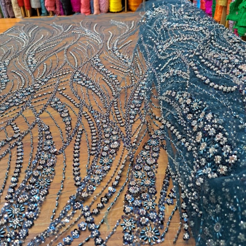 tile zhara full payet soroskin jepang/100% payet original