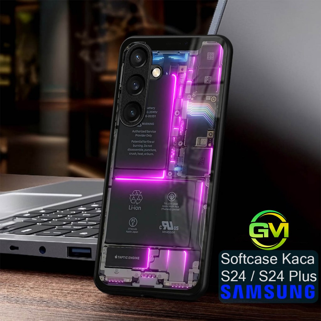 Softcase Kaca Samsung S24 | S24FE | S24Plus | Fe Plus |GM48| Kesing Case Cover Samsung S24Plus | Mik