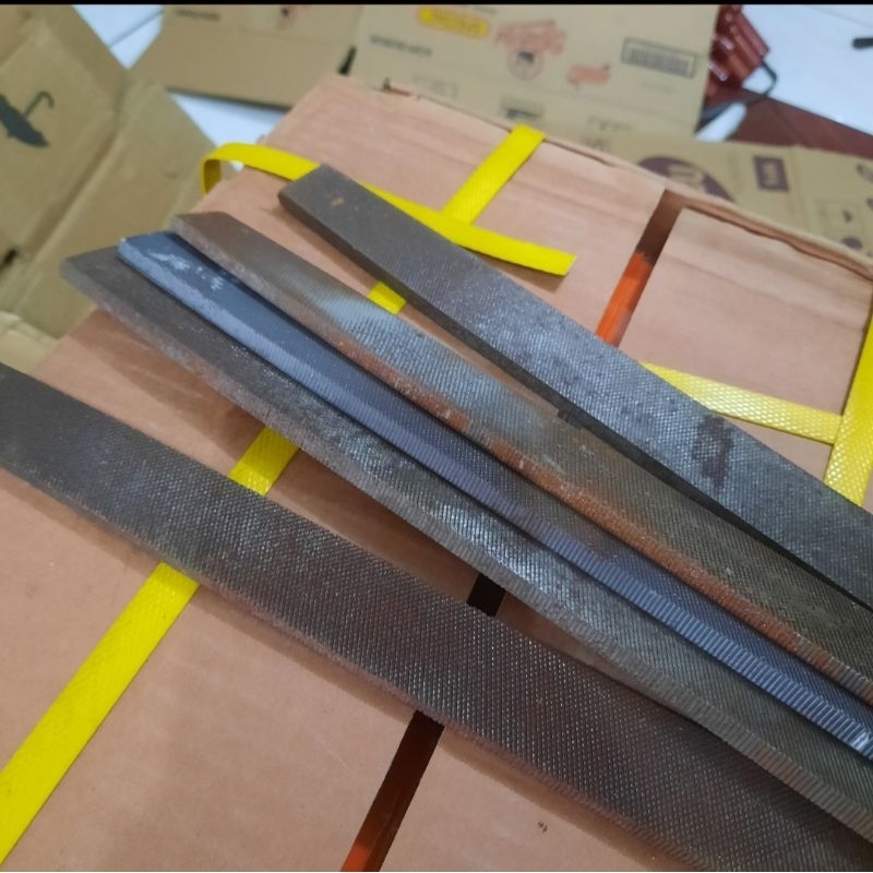 Kikir Besi Second / Kikir Besi Bekas Panjang 37 Cm 12" / Bahan pande Besi / Produk Dari Koripan