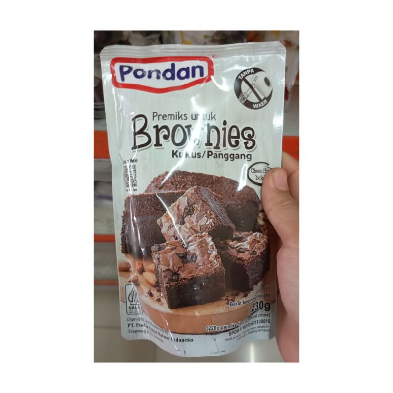 

PONDAN BROWNIES KUKUS PANGGANG/ NUTRICAKE BROWNIES RASA COKELAT 230GR