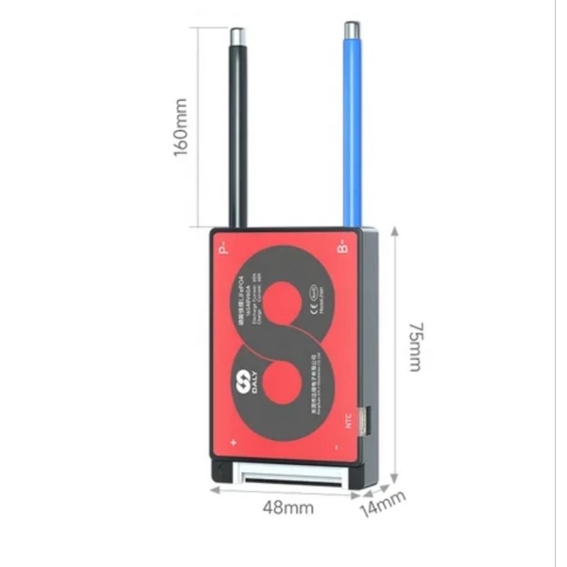 Daly BMS Lifepo4 24V 8S 60A 100A New Edition