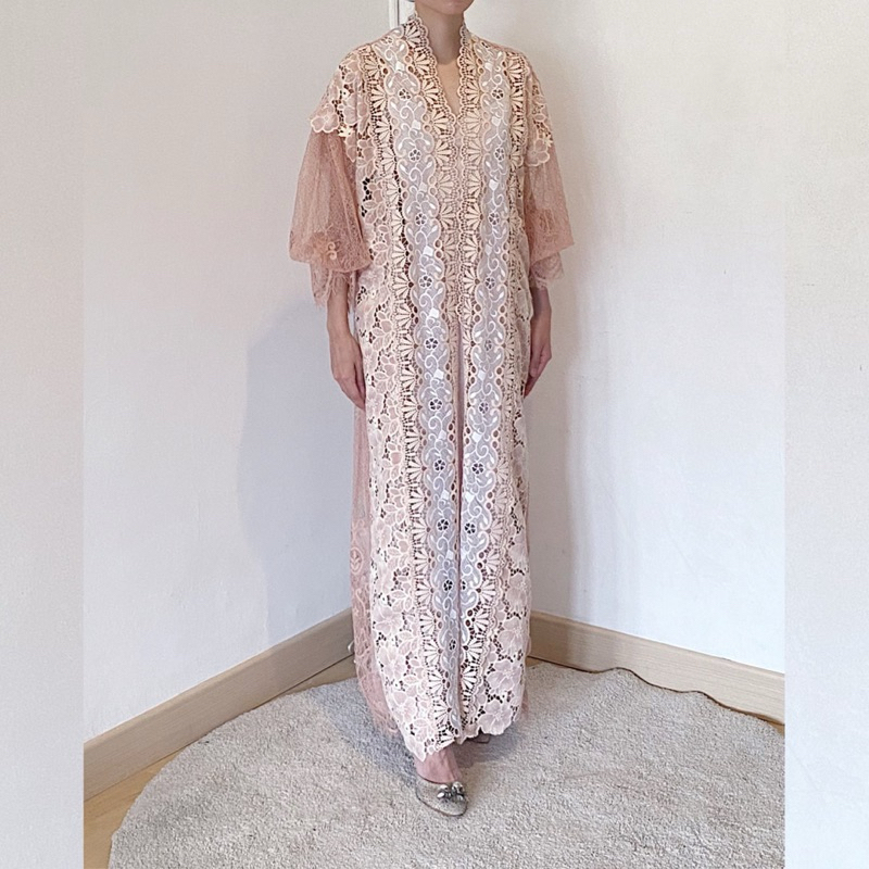 Sewa Kina Atelier - Kalian Outer In Pinkish Nude