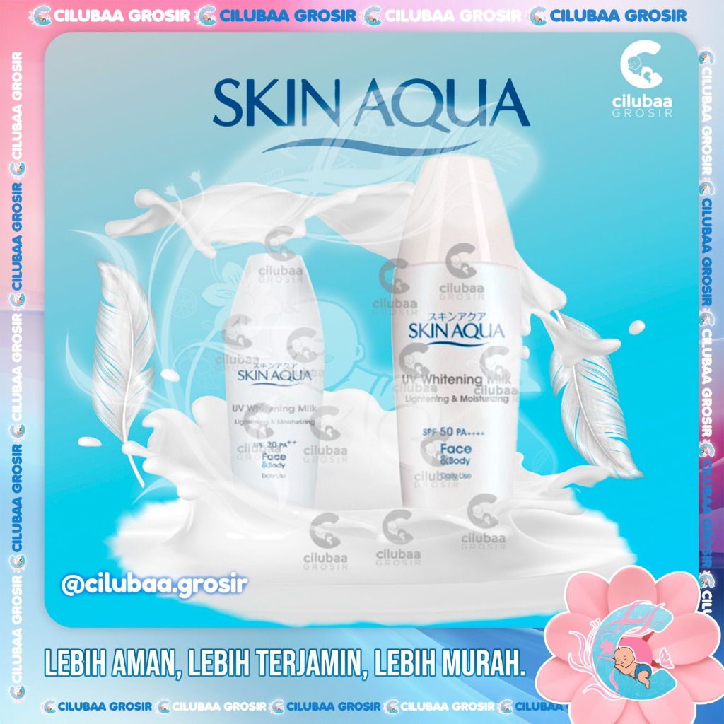 SKIN AQUA UV Whitening Milk SPF50 40gr || WHITENING MILK SPF50