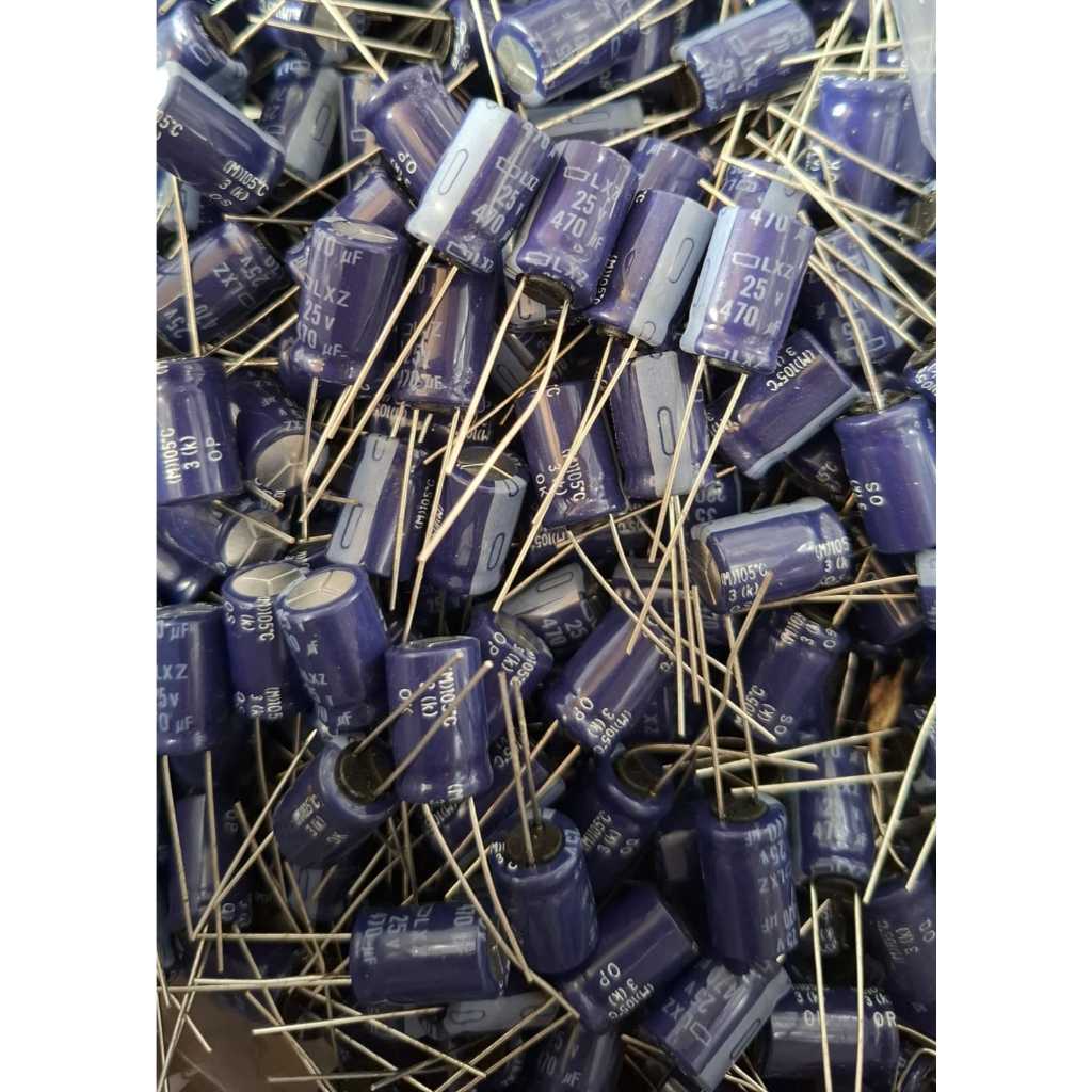 Elko 25v 470uf Elco 470uf 25v Isi 50pcs Original