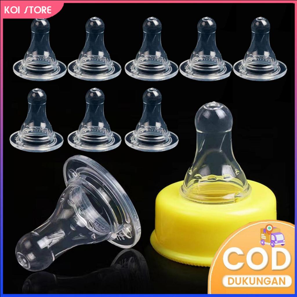 KOI STORE Puting Dot Leher Ramping Peristaltik / Puting Silikon BPA Free Peristaltik Plus Standar / 