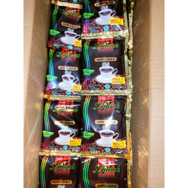 

Luwak Hitam BONUS isi 16 pcs x 25 gr