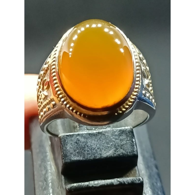 Cincin Batu Yelow Sankis , Garut Kuning
