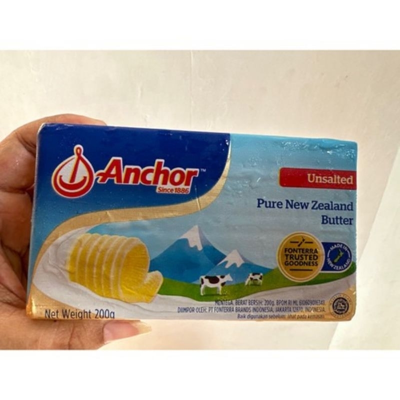 

Butter Anchor Unsalted 200gr