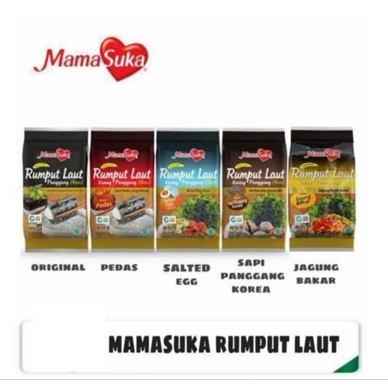 

Mamasuka Rumput laut 4,5gr × 2