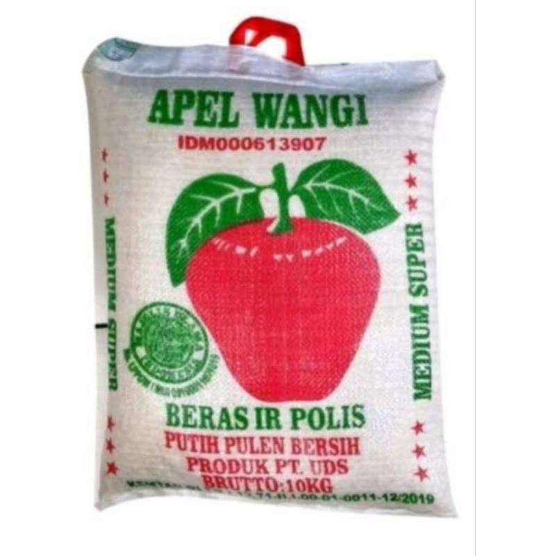 Medan, beras medium super cap apel wangi @10kg