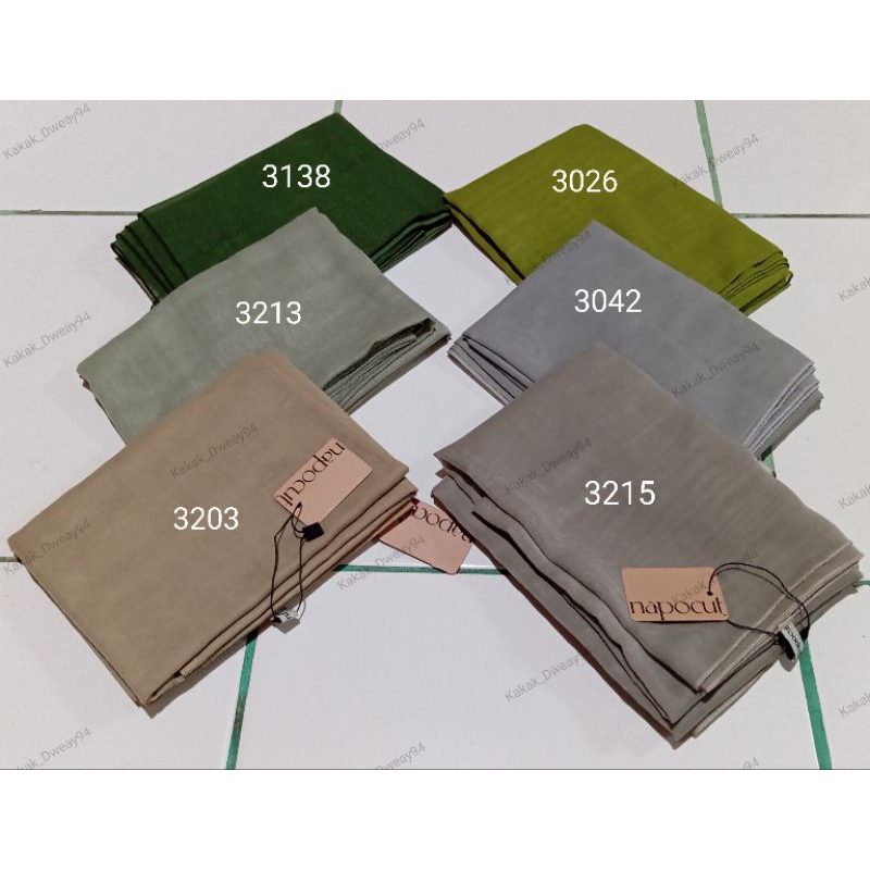 hijab paris polos napocut