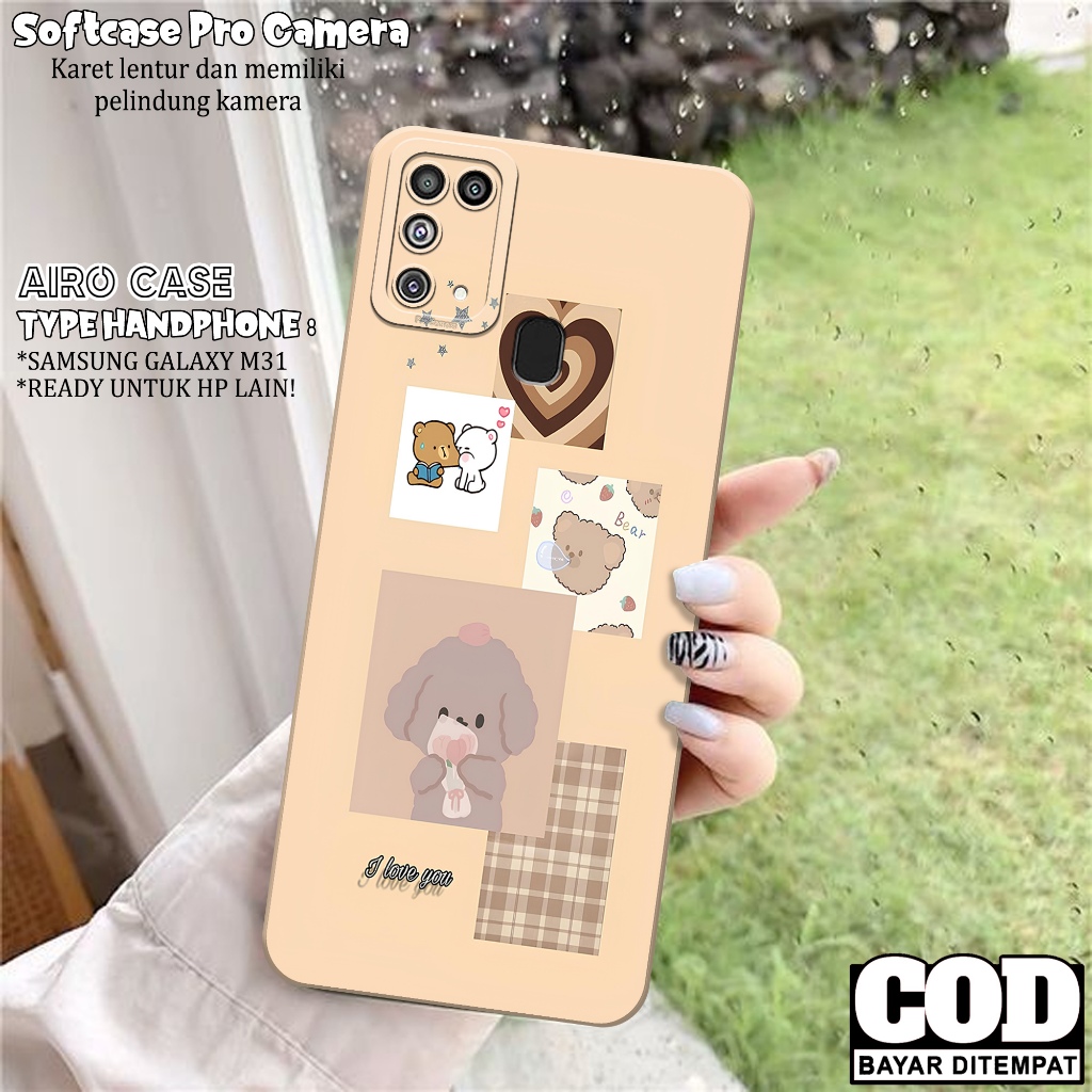 Softcase SAMSUNG GALAXY M31 - Case SAMSUNG GALAXY M31 - Casing SAMSUNG GALAXY M31 -  Kesing SAMSUNG 