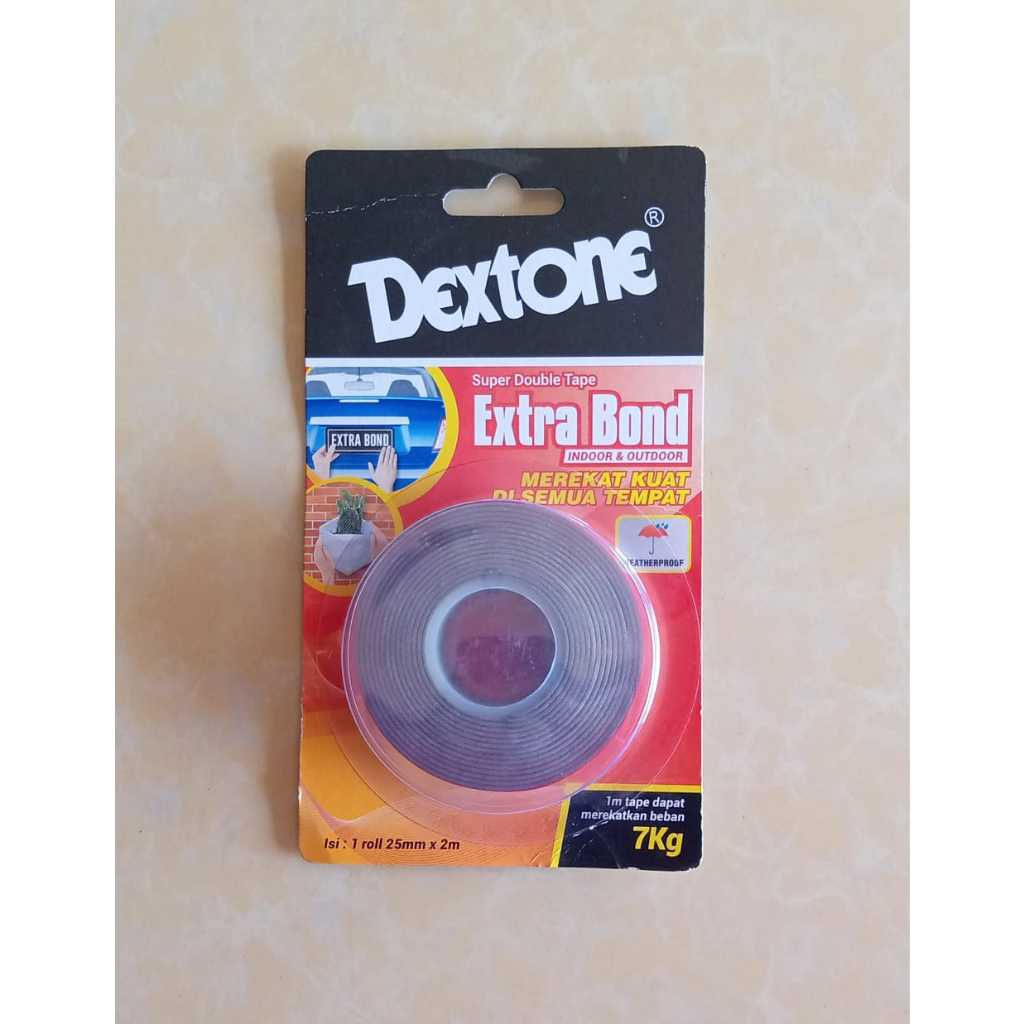 

DOUBLE TAPE SUPER EXTRA BOND DEXTONE 25MMX2METER