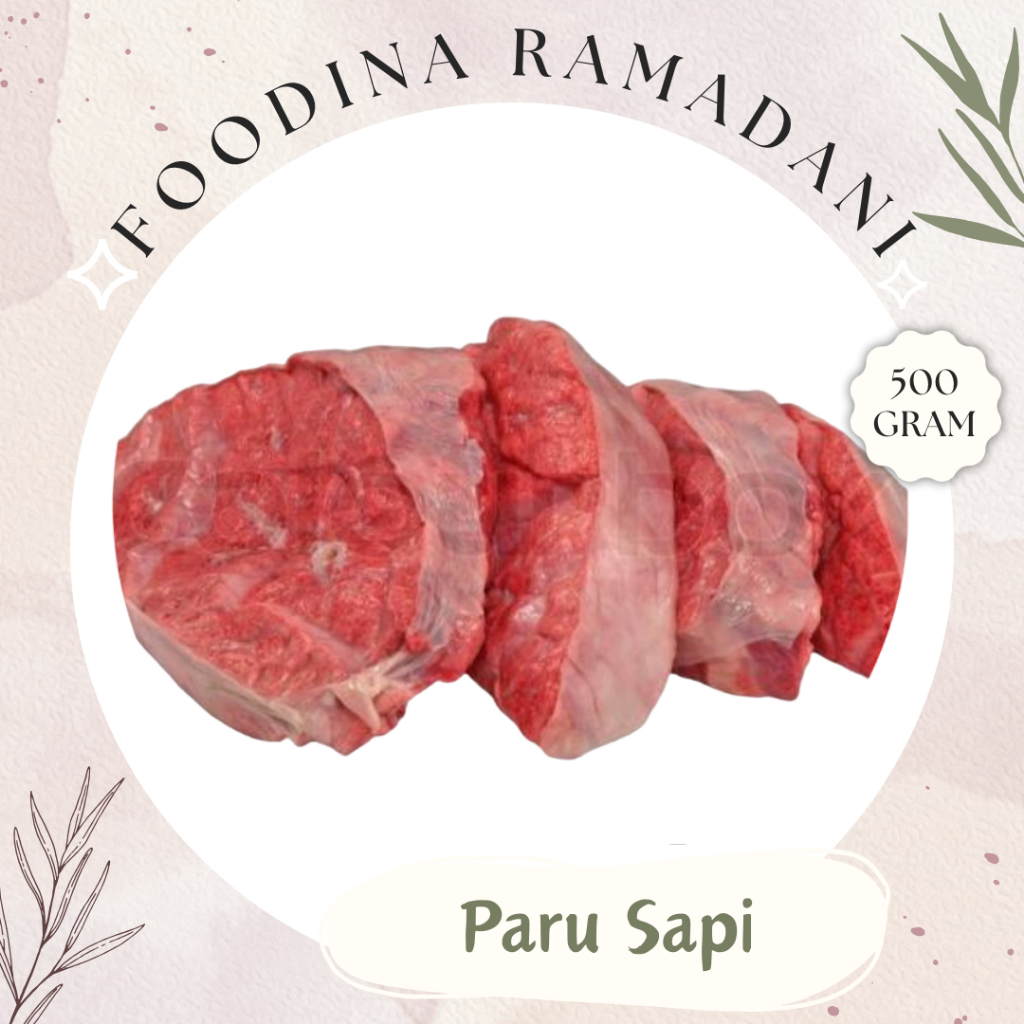 

PARU SAPI Daging - Beef Fresh [ Berat 500gr ] Harga Per 0,5 Kg