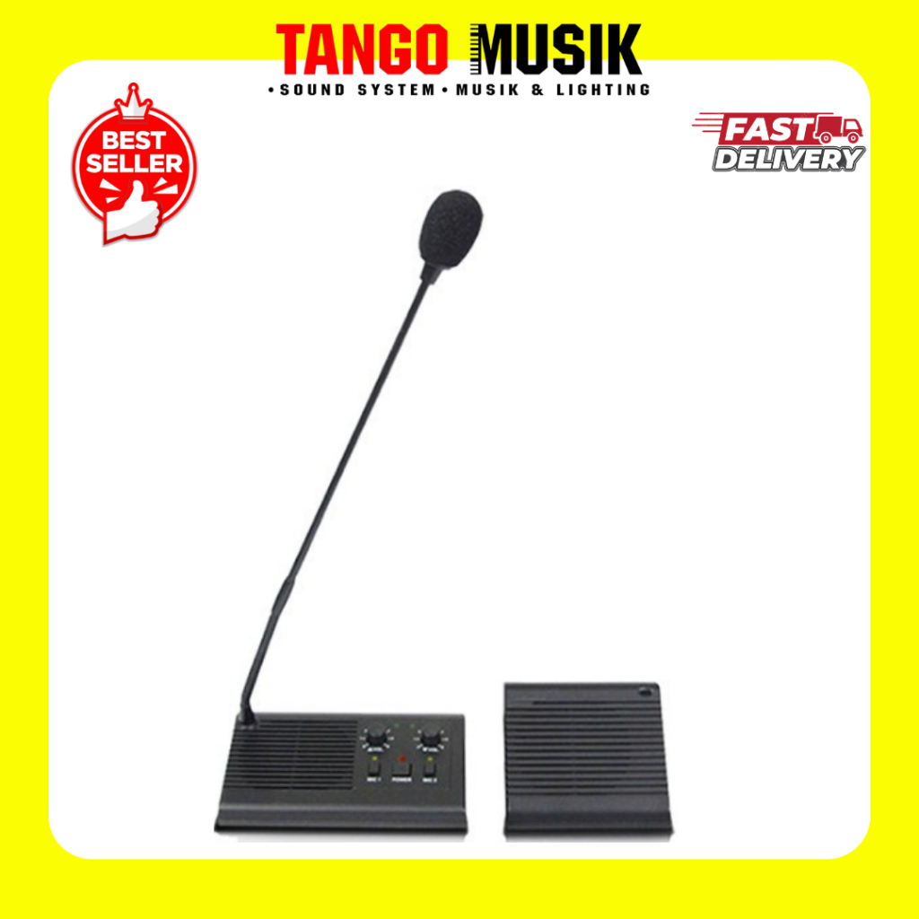MIC KABEL CONDENSOR FOR LOKET SOUNDGRACE SG 2006 V+ ORIGINAL / Microphone Meja Atau Mic Podium KENWO