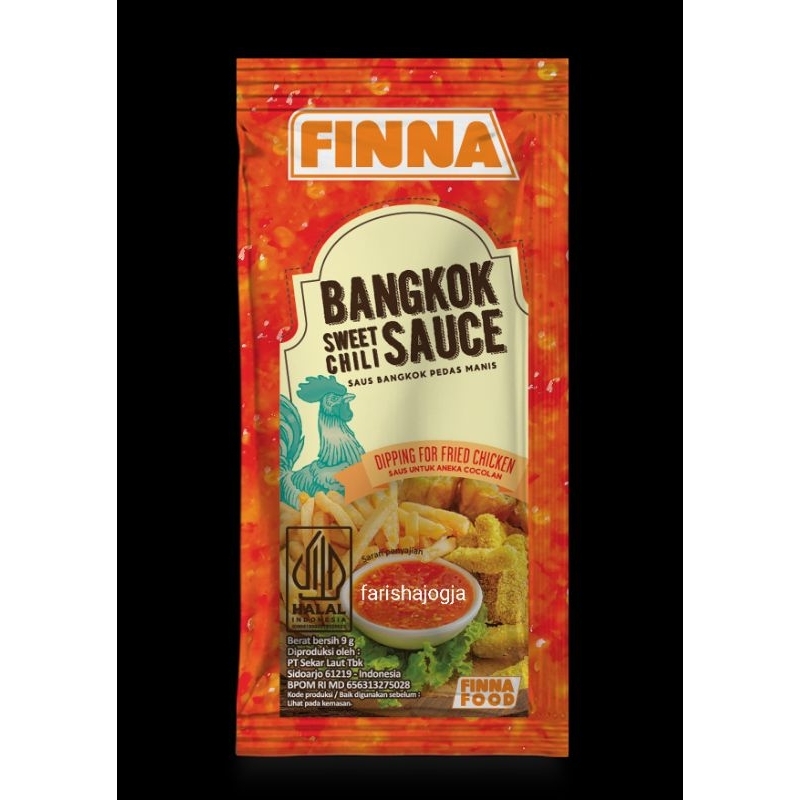 ✨ FSFF ✨ Finna Bangkok Sauce Sachet | Finna Saus Bangkok | Saos Gacoan