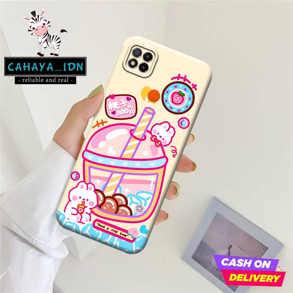 Softcase Procamera untuk For REDMI 9C / 10A  Case Casing Ponsel hp Terbaru Kartun Cute Silikon Lembu