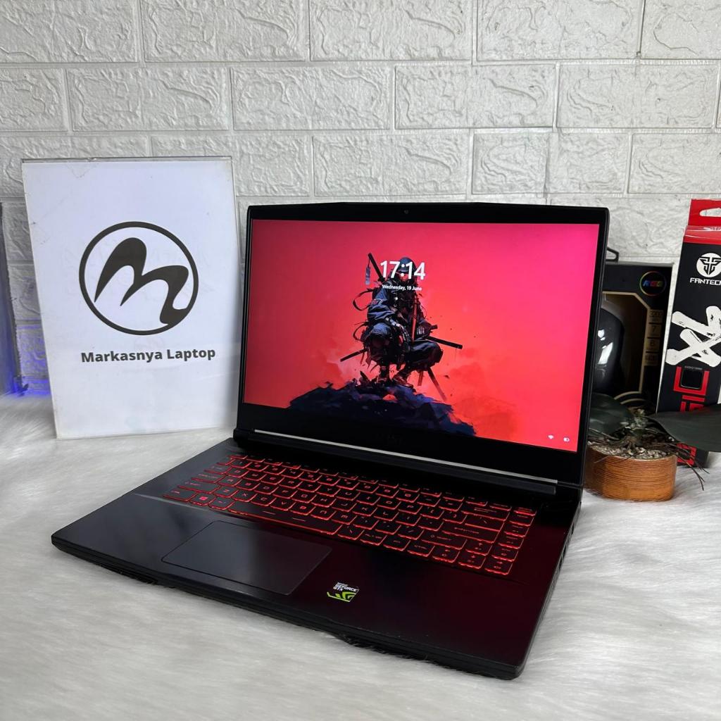 MSI THIN GF63 INTEL CORE I7-9750H VGA GTX 1650 RAM 16GB SSD 512GB