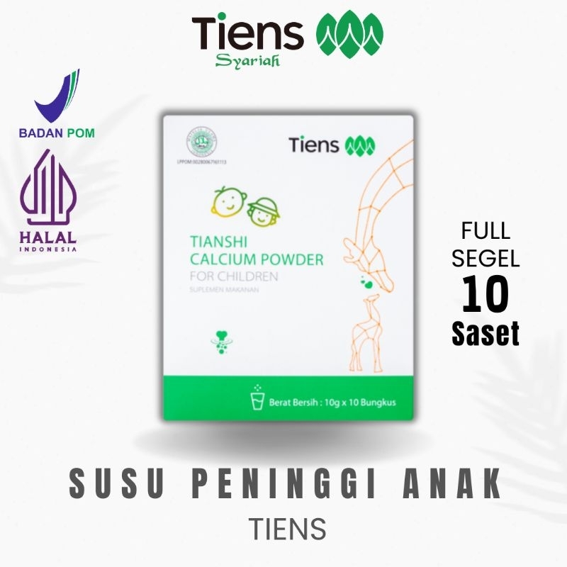 

[ TERLARIS ] Susu Peninggi Badan Anak Tiens Original Calsium Anak / Kalsium Anak