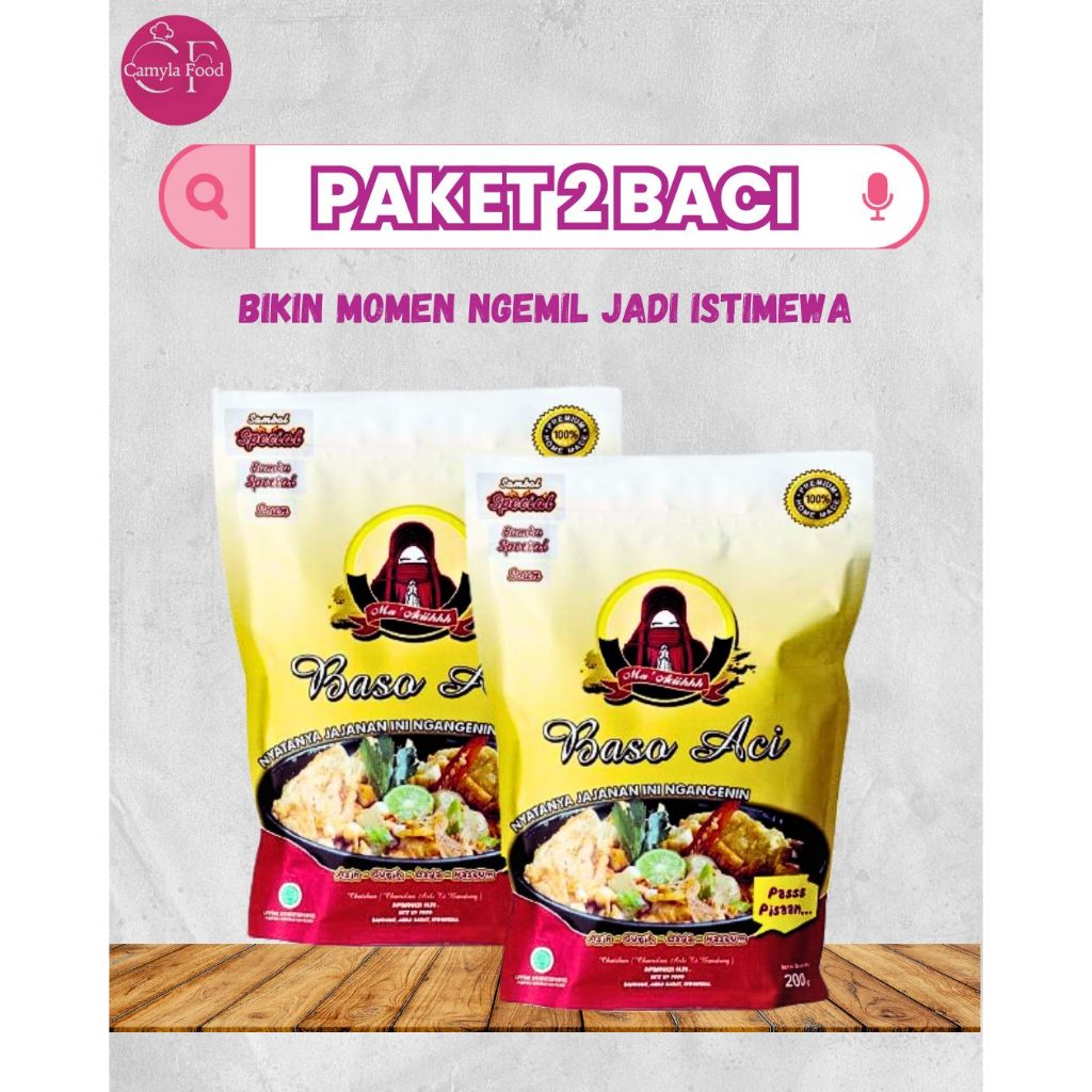 

Baso Aci 2 pcs - Baso Aci Camylafood